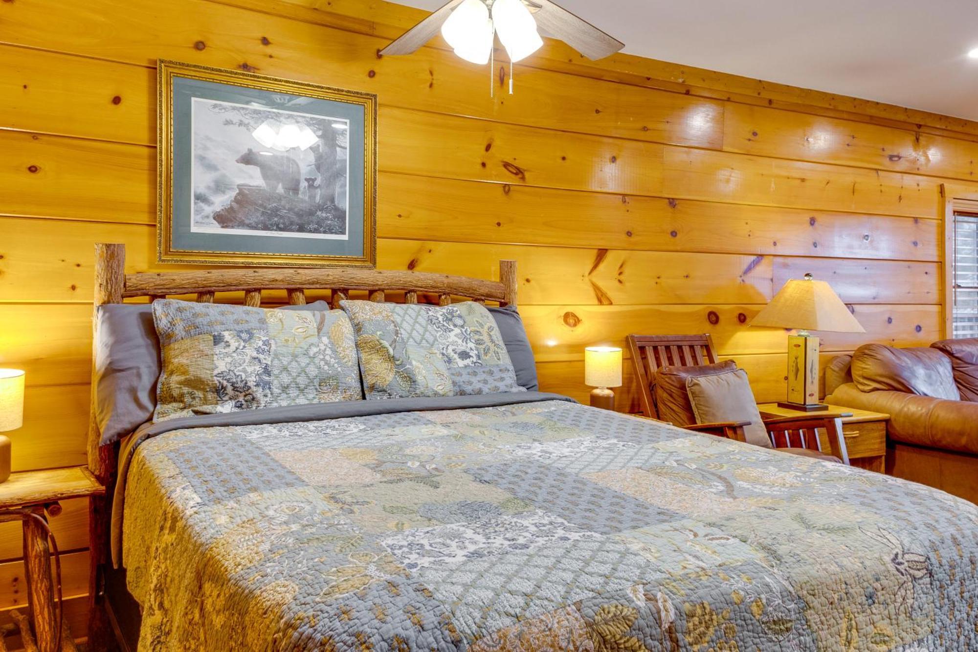 Pigeon Forge Resort Studio Cabin On Dollywood Ln! Ngoại thất bức ảnh